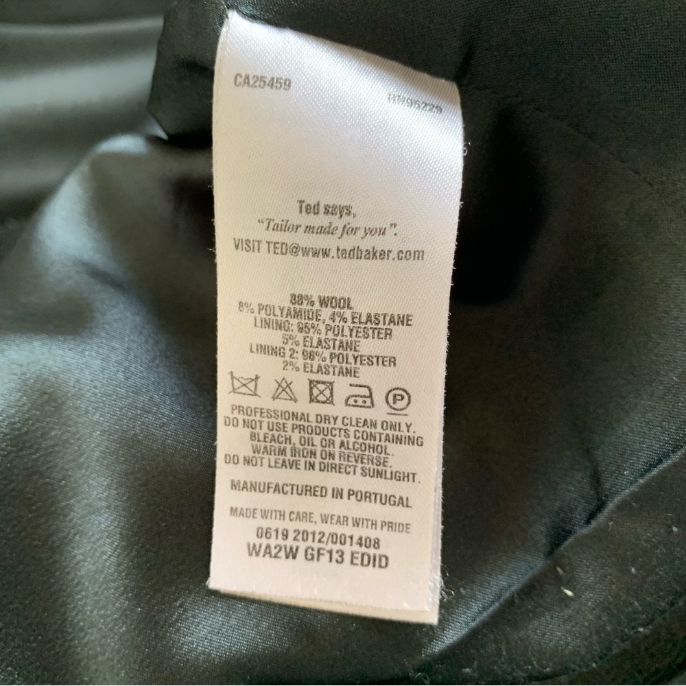 Ted Baker London Edid Wool Sheath Dress charcoal grey - Picture 11 of 16